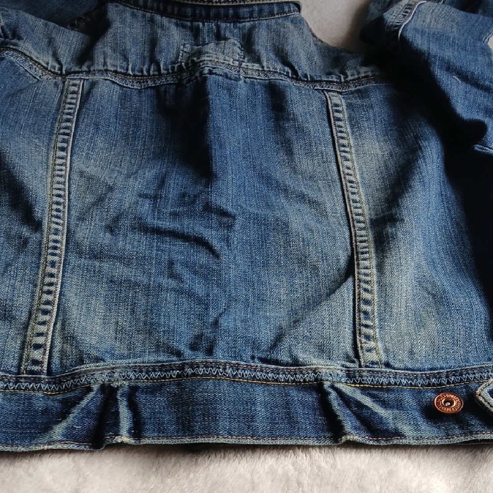 Aeropostale Blue Washed Denim Jacket - Picture 10 of 15